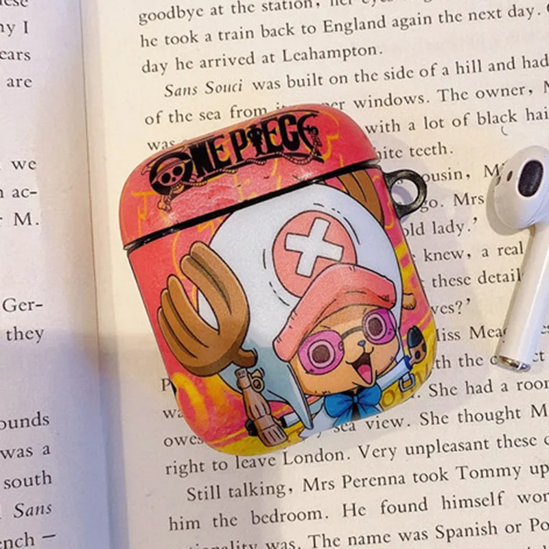 Чехол Chopper Ace для AirPods Apple, японский аниме, цельный чехол для наушников, для Airpods 1, 2, TPU, IMD, чехол, аксессуары, защитная крышка - Цвет: 11