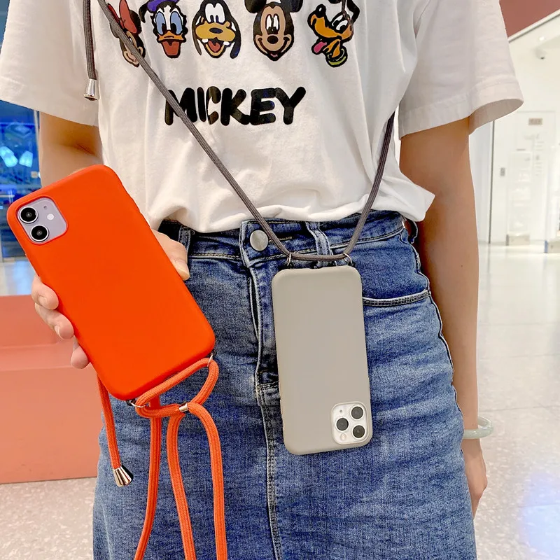 Ремешок шнур цепочка ожерелье ремешок строп чехол для Apple iPhone SE 2020 11 Pro XS MAX 6 7 8 plus XR