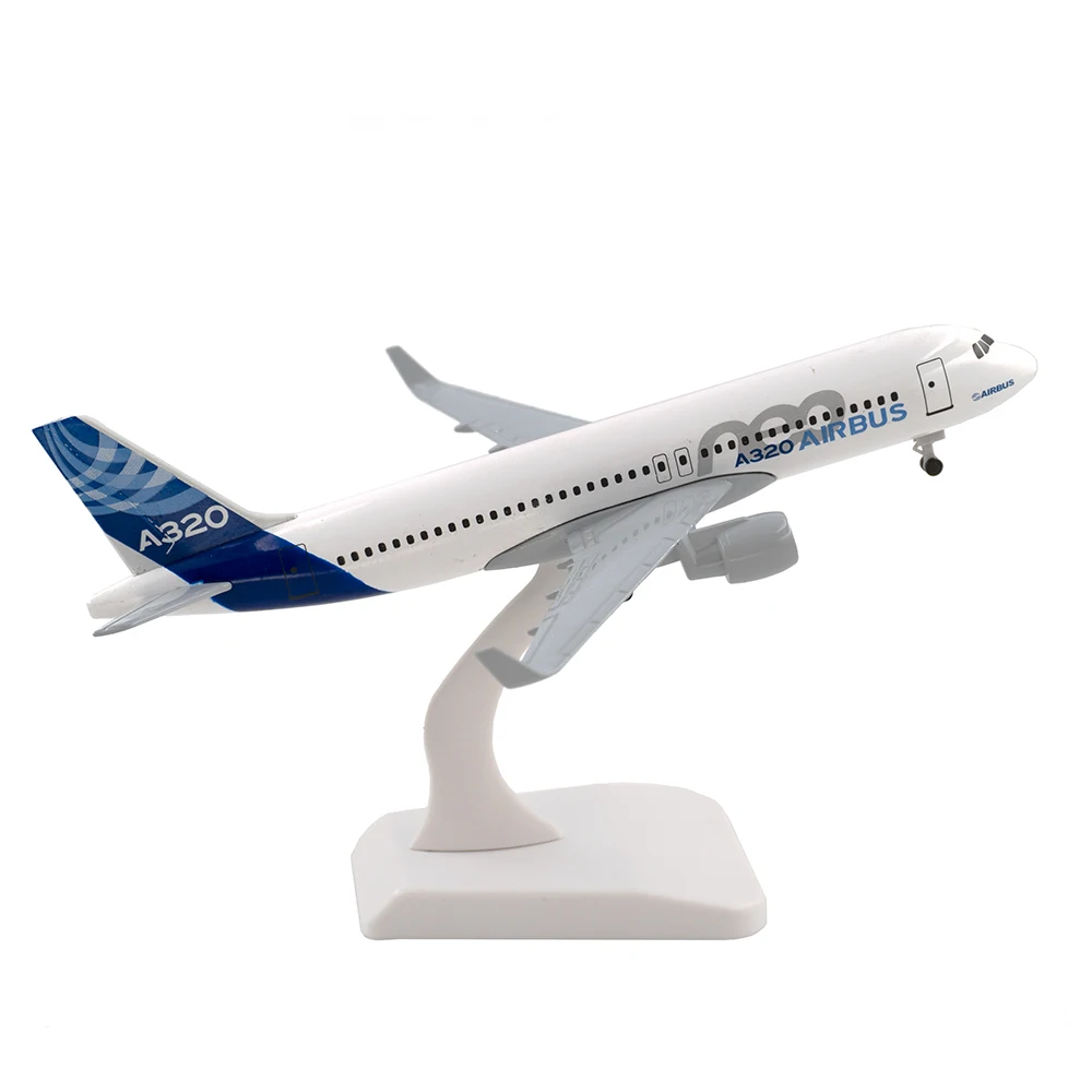 20 см самолет Airbus A320 прототип с колесом сплав модель самолета игрушки для детей