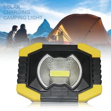 Охотничий ABS Аварийный Рабочий светильник на солнечных батареях портативный фонарик ультра яркий светодиодный наружный регулируемый угол подвешивания кемпинга