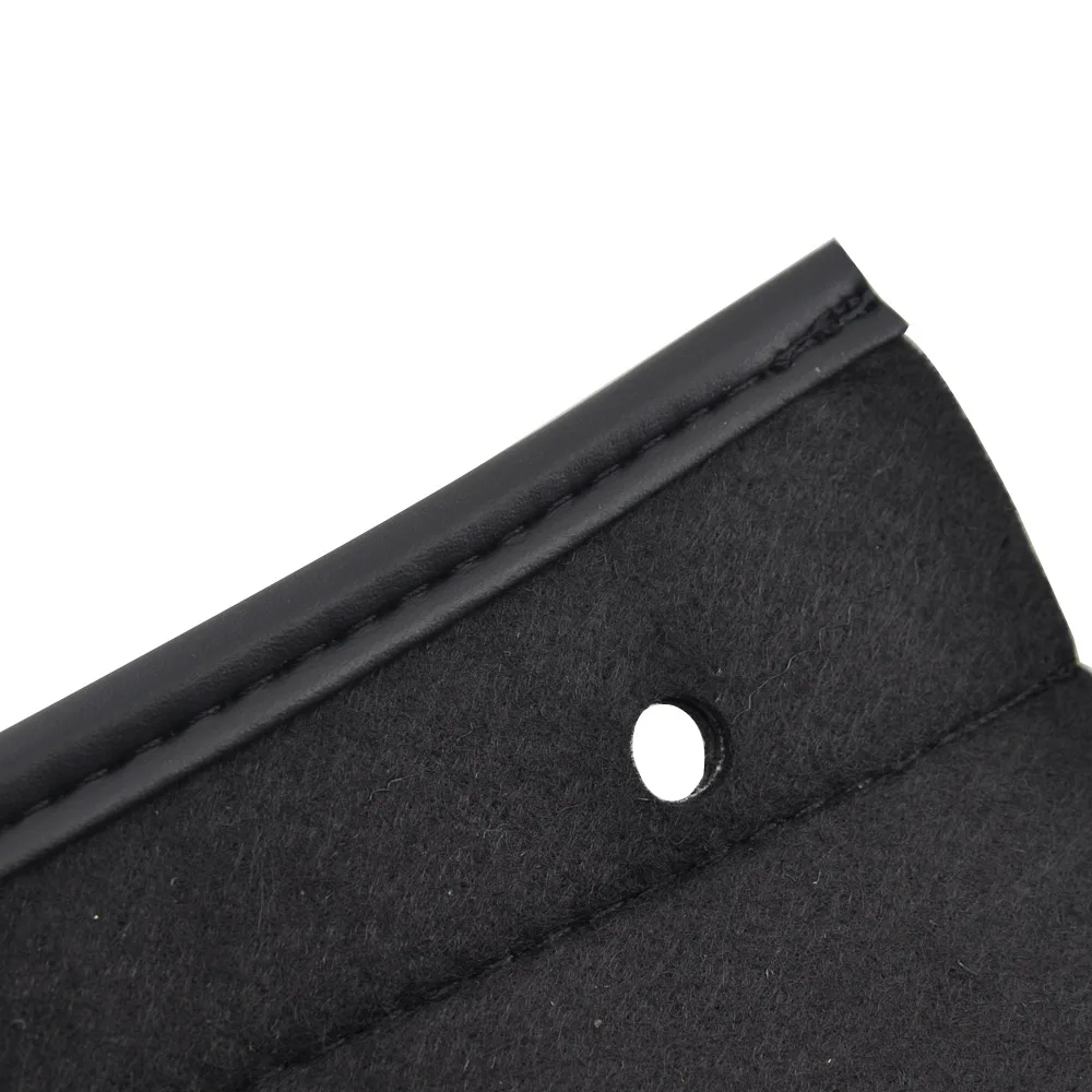 Motorcycle Rear Seat Cover Motorcycle Flame Stitch Leather Rear Fender Bib Cover Pad Harley Touring Electra Glide Road King 1996-Accessories