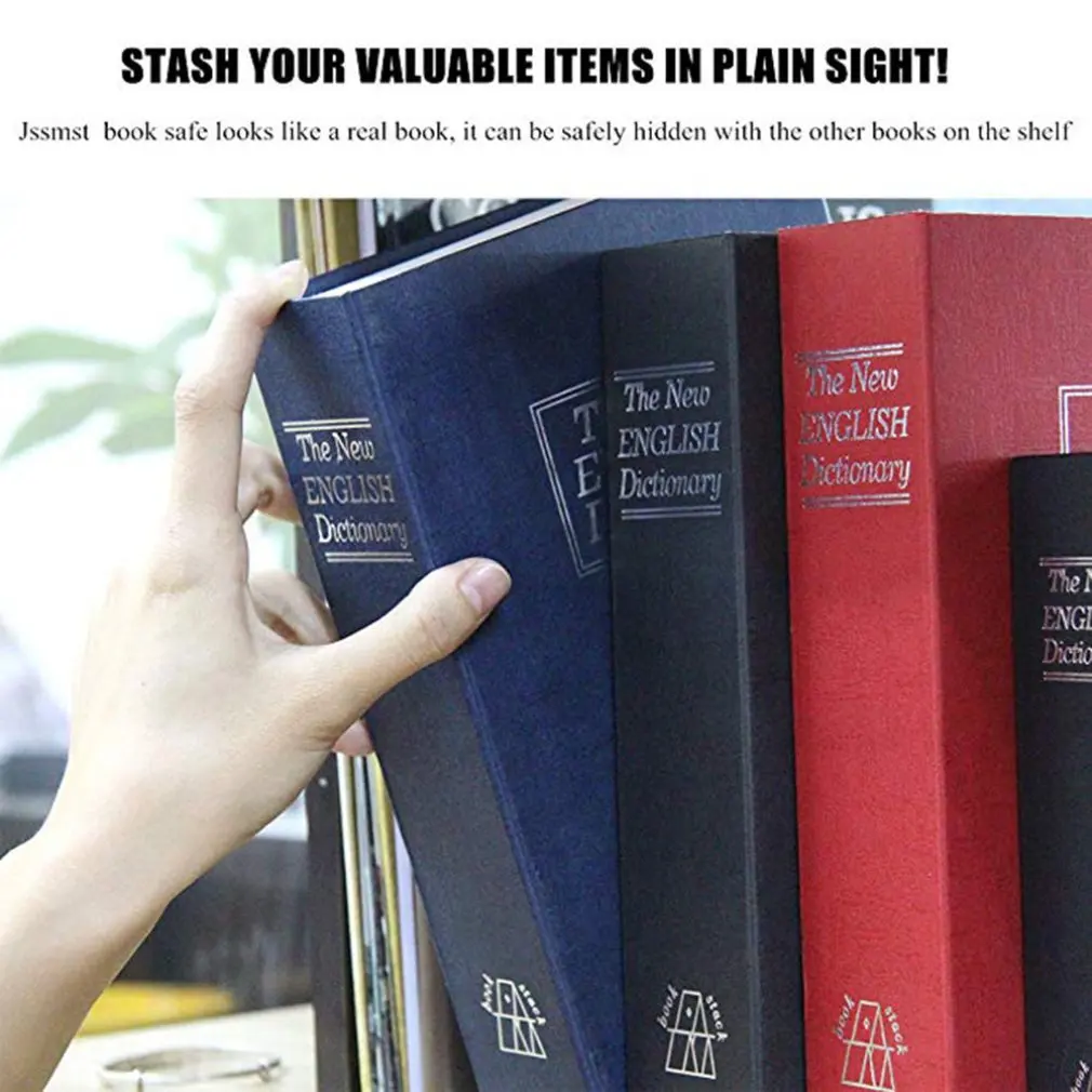 Creative Change Box Dictionary Book Insurance Box European Creative Simulation Book Safe Mini Storage Tank