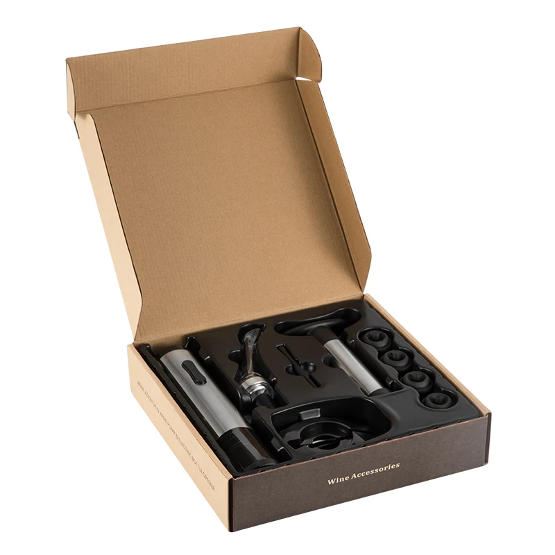 Greenhill Подарочный комплект для вина USB Charing Электрический открывалка для бутылок вина, аэратор, вакуумный насос, 4 пробка для бутылки и фольга резак