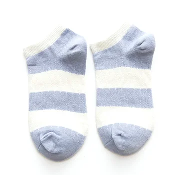 

10pieces=5pairs women‘s socks Spring and summer candy striped pattern lovely funny female socks for girls Christmas gift
