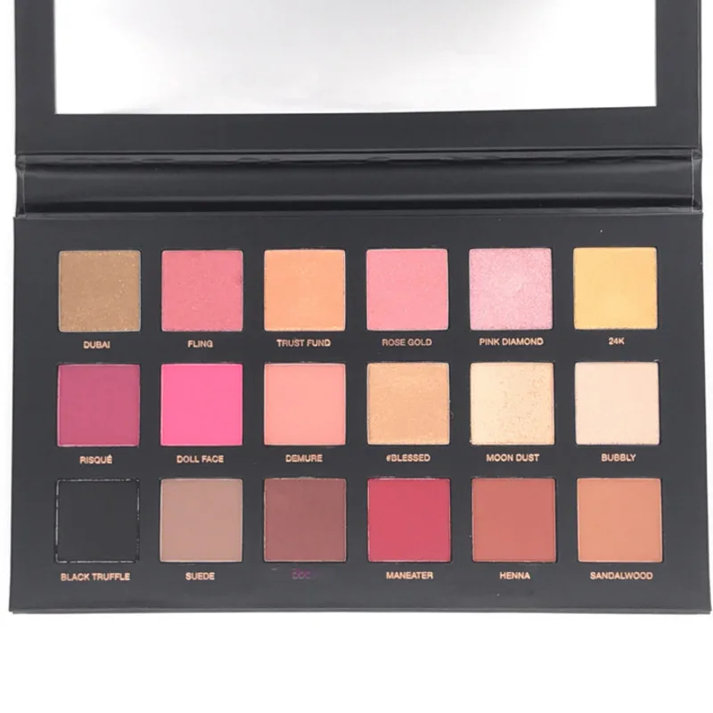 18 Colors Shimmer Matte Eyeshadow Palette Shine Nude Natural Eye Shadow Powder Makeup Glow Eyes Long Lasting 18 Colors Shimmer Matte Eyeshadow Palette Shine Nude Natural Eye Shadow Powder Makeup Glow Eyes Long Lasting