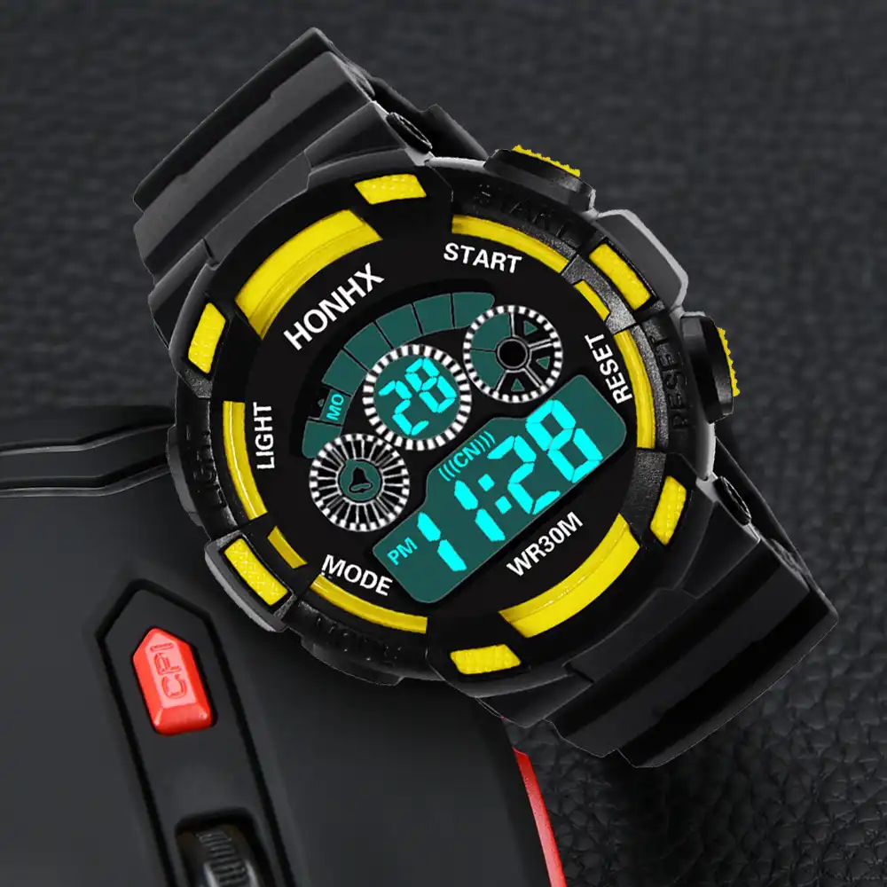honhx mens sports digital watches male military