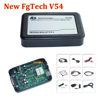 

Newest Galletto FgTech v54 BDM TriCore OBD Function 4 Master Fg tech V54 ECU Programmer Support Multi-language