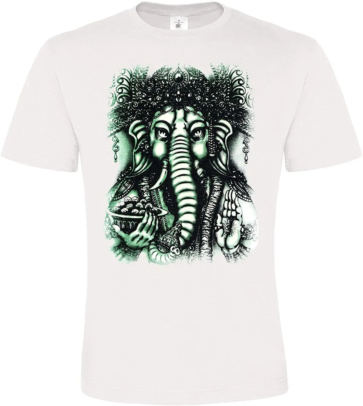 Этно дизайн уличная Мужская футболка на выход и вечерние модные классического