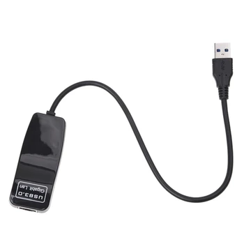 

USB RJ-45 10/100/1000M 3.0 to Gigabit Network Ethernet LAN External Adapter Card