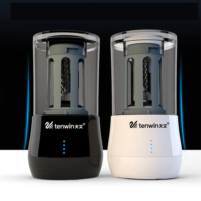 Comprar Sacapuntas de lápiz eléctrico automático Tenwin con pilas enchufable USB multifuncional sacapuntas para lápices de bocetos 8009