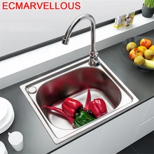 Inox Wasbak Spoelbak Afwasbak Lavandino Lavello Cucina Portatil Dissipador De Cocina Pia Cozinha Fregadero Lavabo кухонная раковина