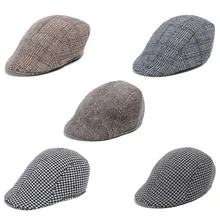Женский и мужской берет, шапка из теплого хлопка и льна, остроконечная шляпа, уличная осенняя и зимняя шапка, аксессуары для одежды