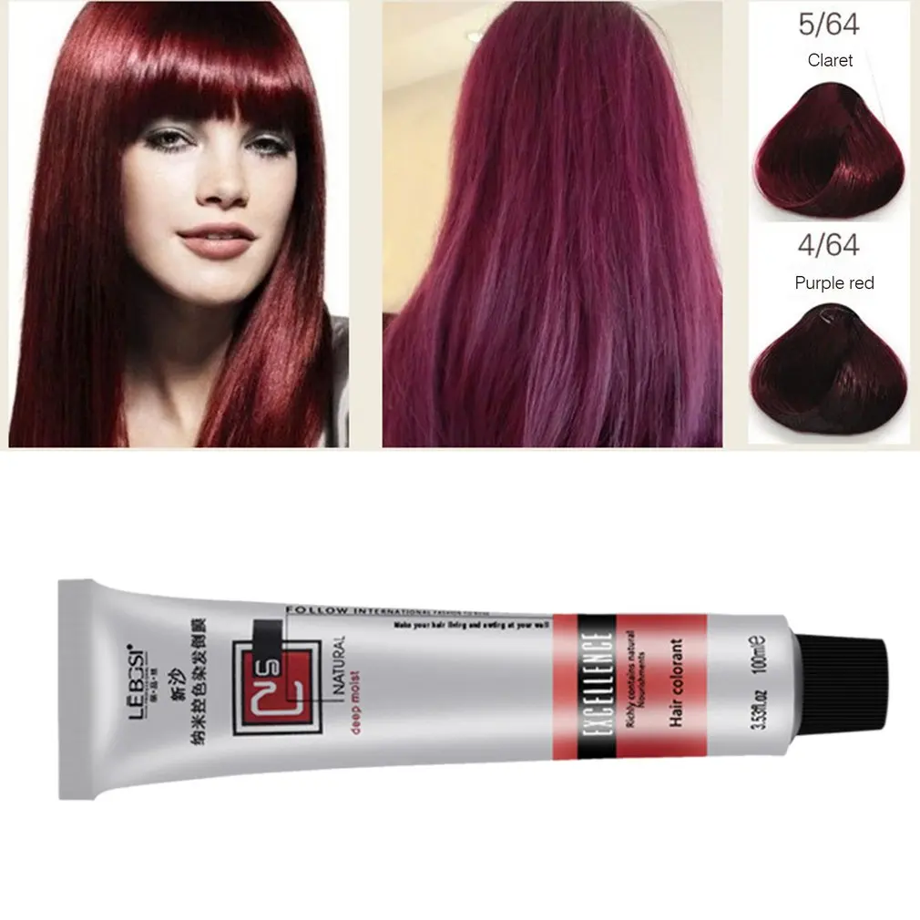 Hair Coloring Cream Single-Paste Cream Hair Salon With A Single Color Paste Cream Hair Dye Smell Small