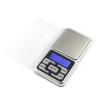

0.01 / 0.1g Digital Mini Scale High Precision Backlight Electric Pocket for Jewelry Gram Weight for Kitchen