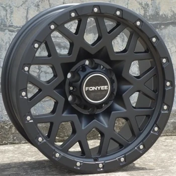 

Auto car alloy wheels 17inch 6x130 black 4pcs