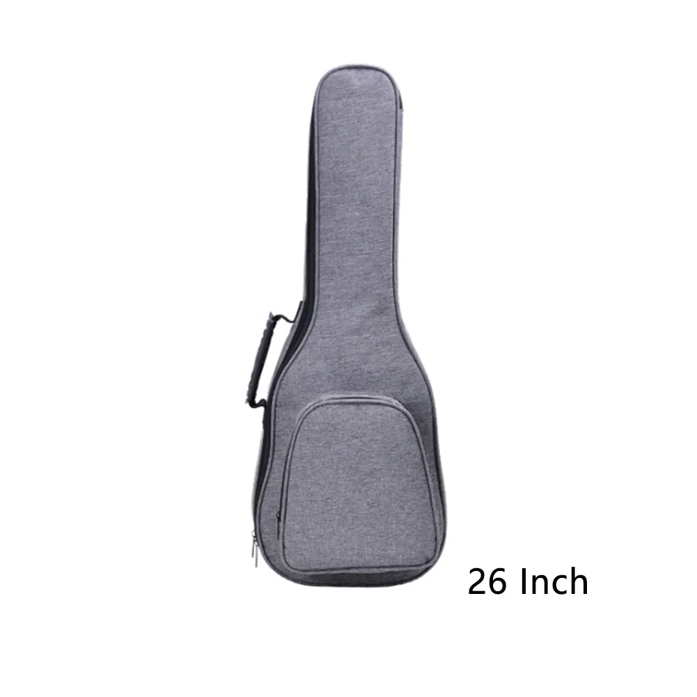 

Thicken Double Strap Soft Portable Linen Travel Anti Scratch Ukulele Guitar Dustproof Carrying Case Fashion Zipper Closure