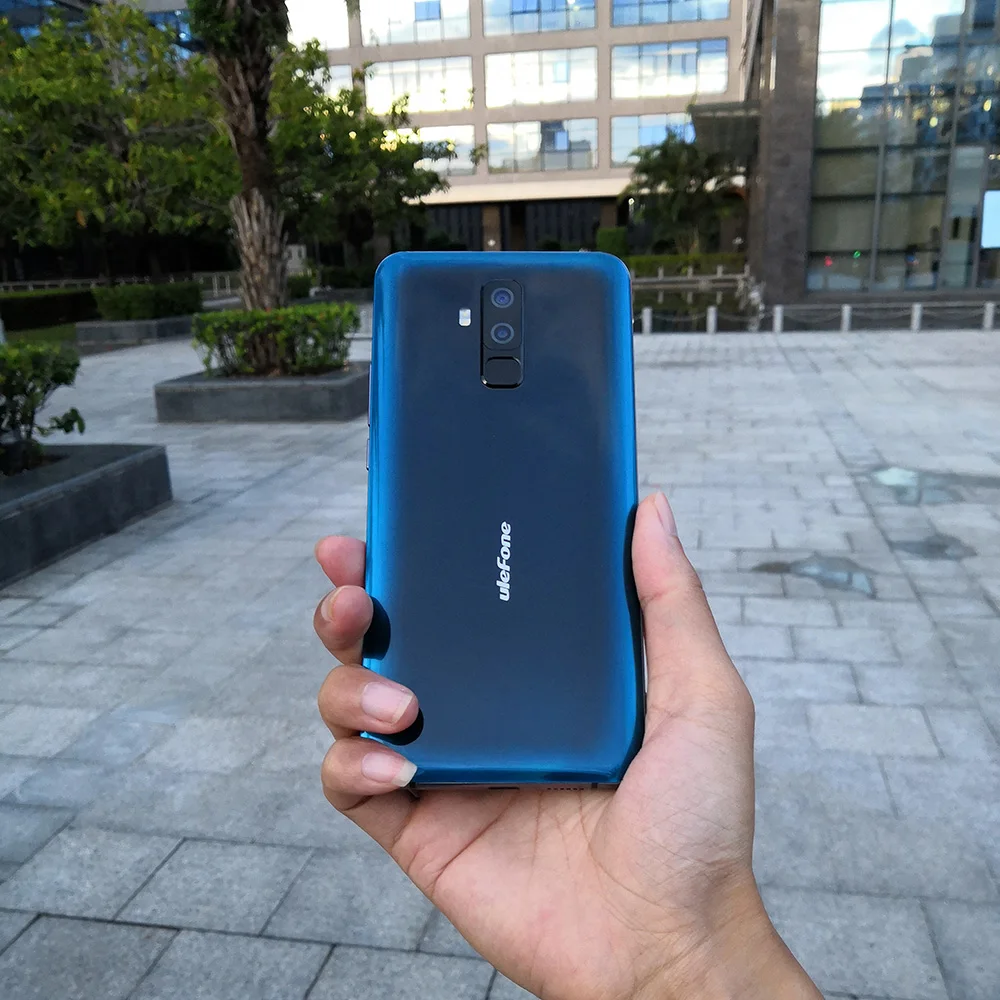 Смартфон Ulefone T2 4G, 6,7 дюймов, 6 ГБ, 128 ГБ, мобильный телефон Helio P70, четыре ядра, отпечаток пальца, Беспроводная зарядка, две sim-карты, глобальная версия