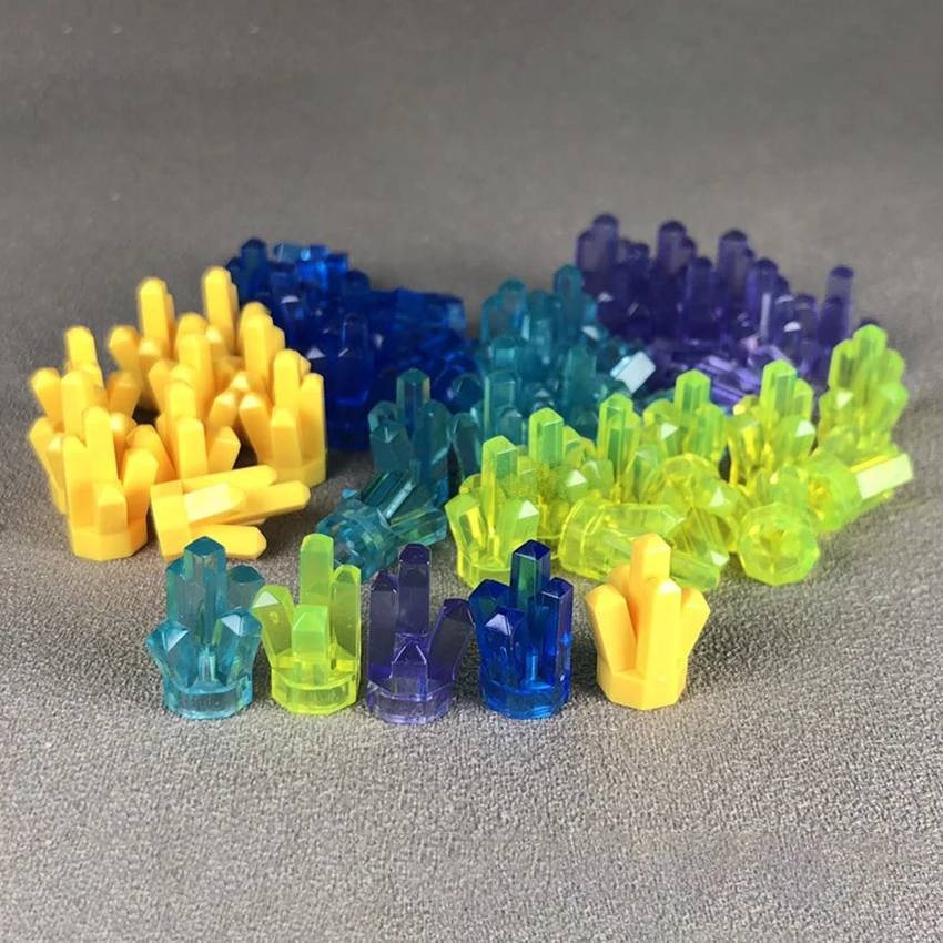 10Pcsset Crystal Gem Building Blocks Legoings MOC Figures Accessories Bricks City Model Building Set DIY Kids Gifts Toys (7)
