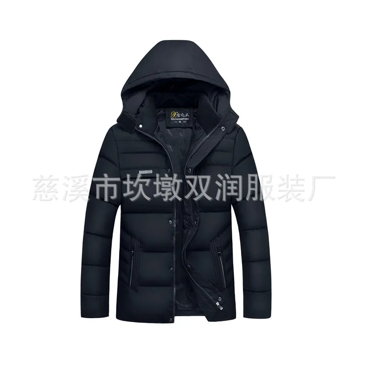 Autumn And Winter New Style MEN'S Coat Middle-aged Handmade Pat Cotton Thick Men's down Jacket Cotton-padded Clothes MEN'S Wear