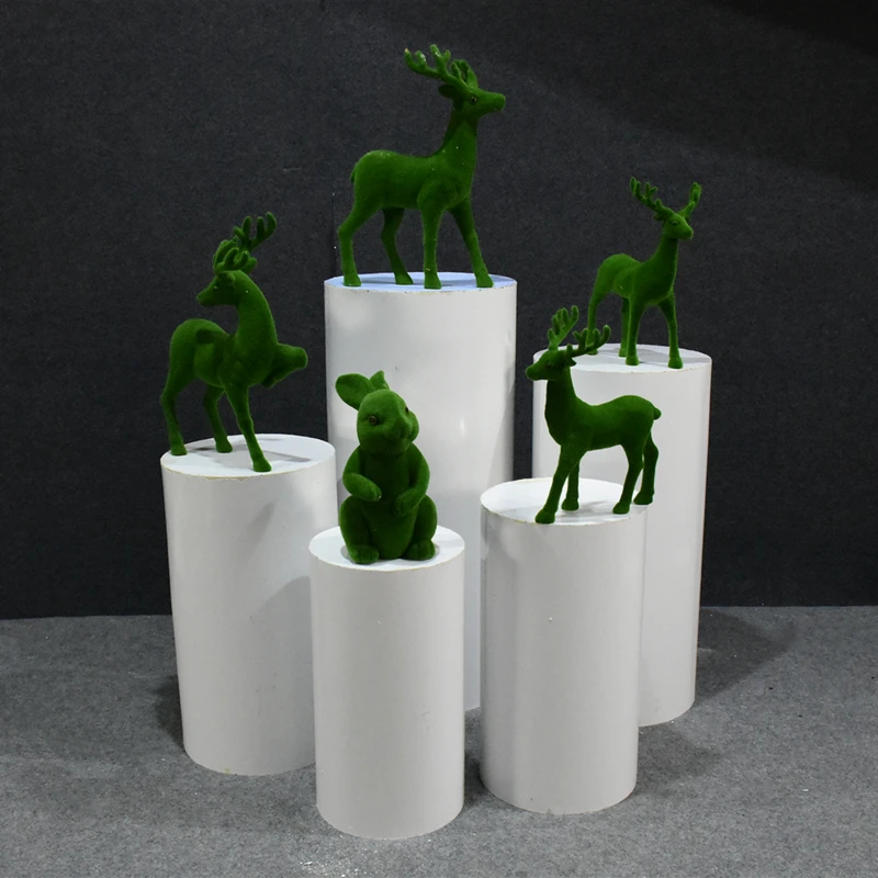  Wedding Props Cylinder Dessert Table Wedding Welcome Decoration Display Table Window Wrought Iron O