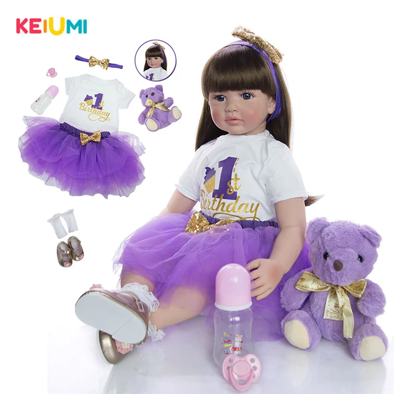Hot Sale 60 Cm Babies Reborn Girl Doll Soft Silicone Cloth Body Realistic Baby Toy Toddler Birthday Gifts Bedtime Playmate Dolls Aliexpress Hot Sale 60 Cm Babies Reborn Girl Doll Soft Silicone Cloth Body Realistic Baby Toy Toddler Birthday Gifts Bedtime Playmate Dolls Aliexpress