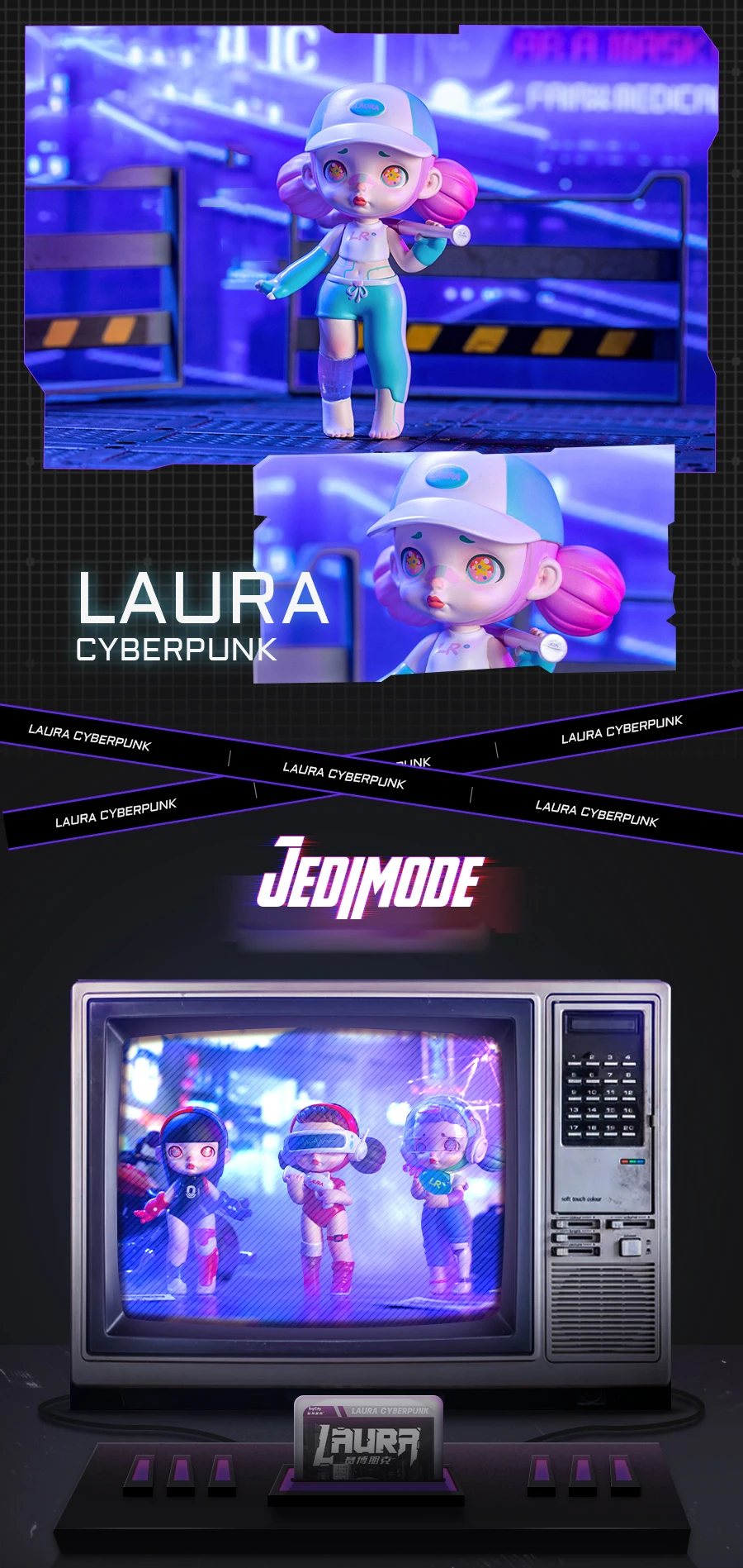 Cyberpunk, Original, Mystery Blind Box, Kawaii Girl Birthday Gift