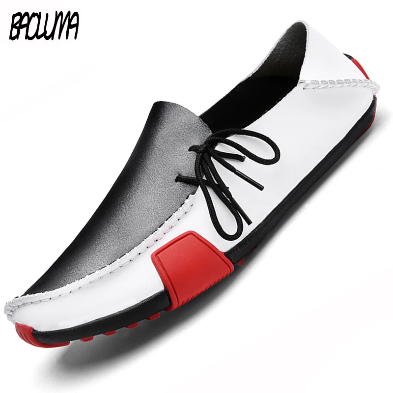 

Brand Classic Men Casual Shoes Italy Designer Leather Men Loafers Summer Autumn Oxford Moccasins Mens Shoes Driving Big Size 47
