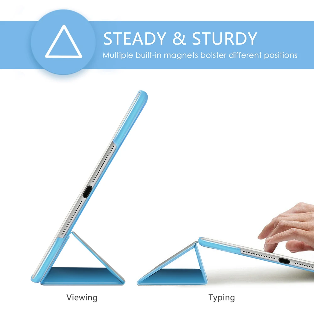 Ultrathin Magnetic Smart Cover Stand Case for iPad Air 2 A1566 A1567 9.7