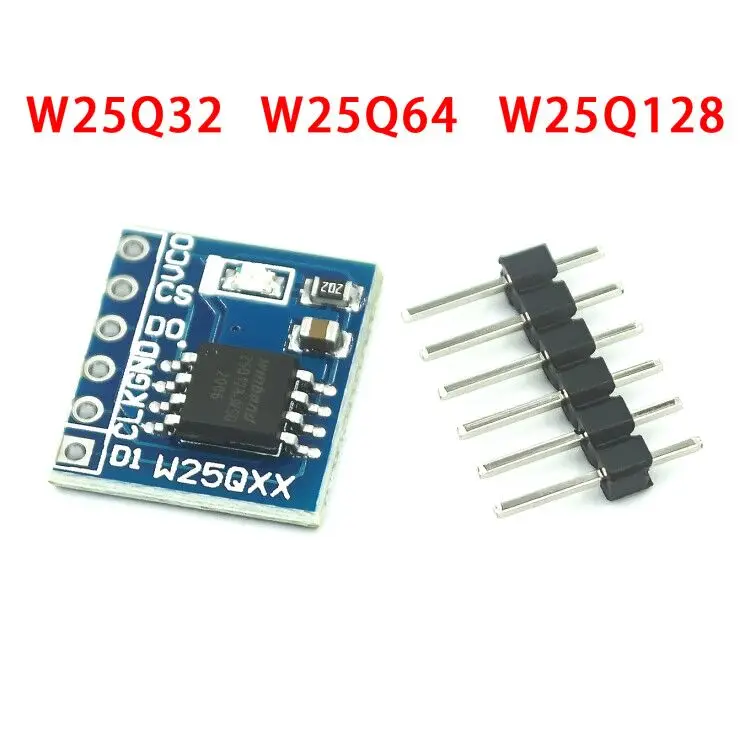W25Q32 W25Q64 W25Q128 модуль флэш памяти большой емкости SPI интерфейс BV FV STM32