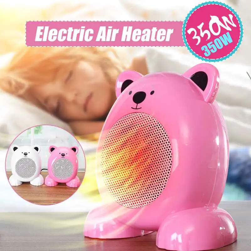 350W 220V Mini Electric Heaters Fan Indoor Air Heating Fan for Home Office Desk Air Conditioner Heating For Baby Shower