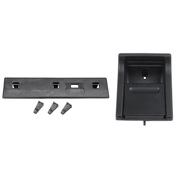 

Car Rear Door Top Trim Locating Plate with Car Interior Side Sliding Door Handle Cover