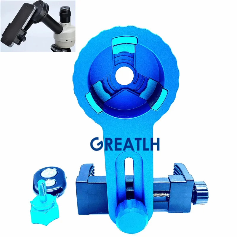 

Titanium Universal Slit lamp connecting microscope photography bracket photo with remote shutter
