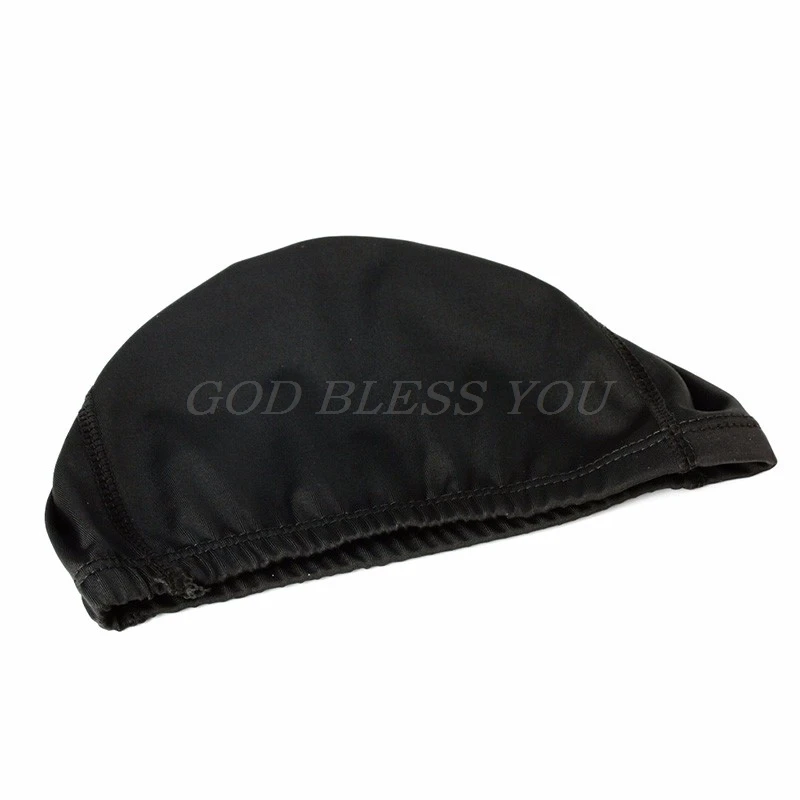 Men Women Durable Flexible Sporty Polyester Swimming Swim Cap Bathing Hat Unisex