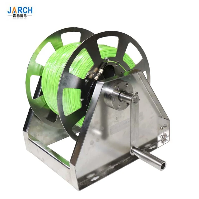 Hand Crank Stainless Steel Hose Reel Cable Reel Roller Trailers