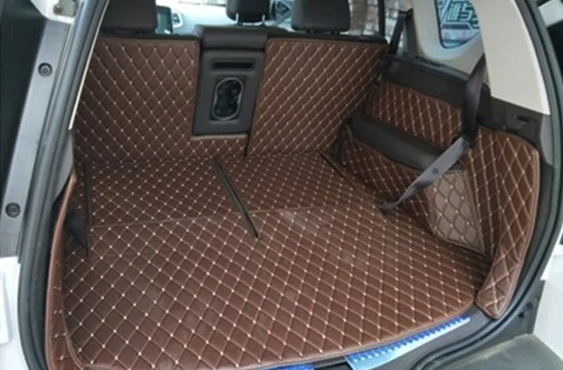 Для renault espace роскошный кожаный коврик для багажника автомобиля ковер для багажника