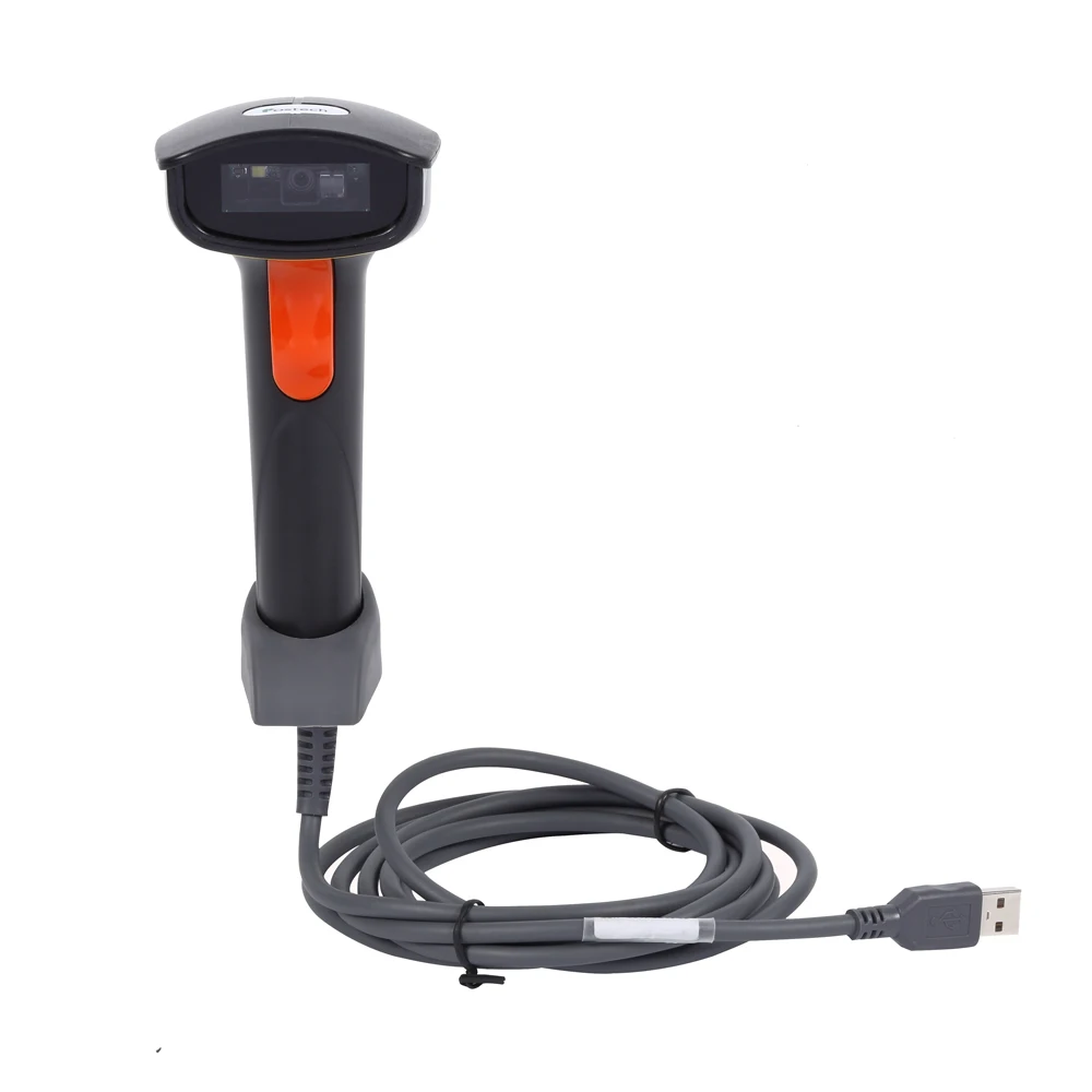 PTH2-U ручной проводной сканер штрих-кода USB 2,4 ГГц 200 метра 1D 2D считыватель штрих-кодов qr-код сканер