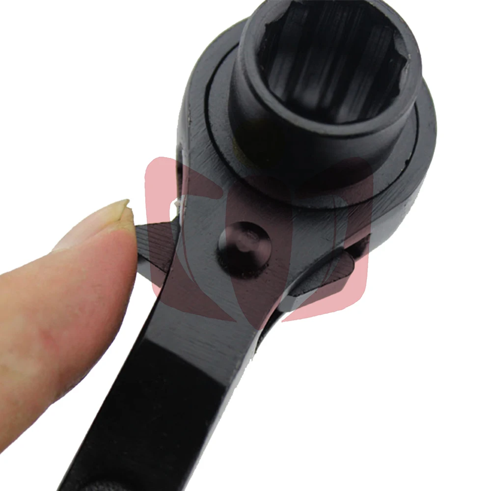 10-34mm Scaffolding Podger Ratchet Spanner Site Ratcheting Socket Wrench Tool Tapered End For Forward/Backward Work