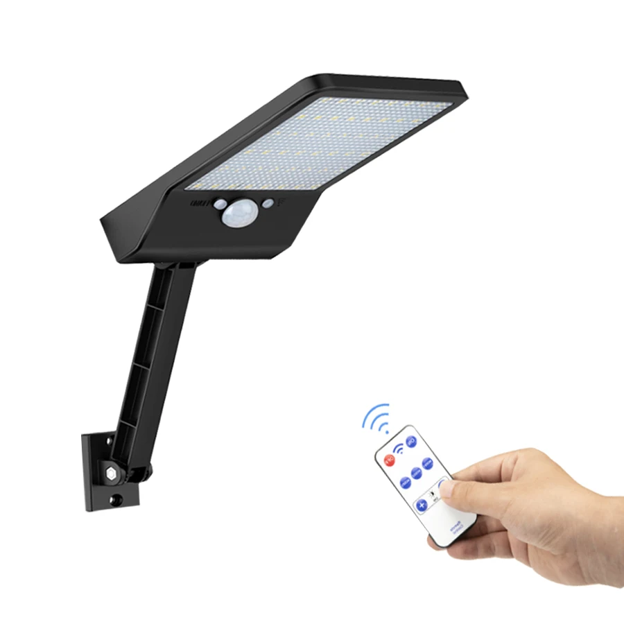 LED Solar-street-lamp pool-flood-Wall-Light Outdoor Waterproof PIR Motion-Sensor remote-control rotate-bracket3 Mode | Освещение