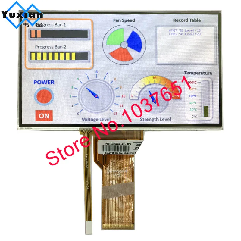 7 дюймовый TFT 800*480 цветной ЖК дисплей AT070TN90 AT070TN92 AT070TN94 новый оригинальный