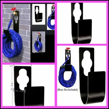 

Wall Mounted Hose Rack Rack Hanger Holder Garden Reel Yard Metal 25ft 50ft 75 100ft Hook Pipe Watering Hose Reels & Storage