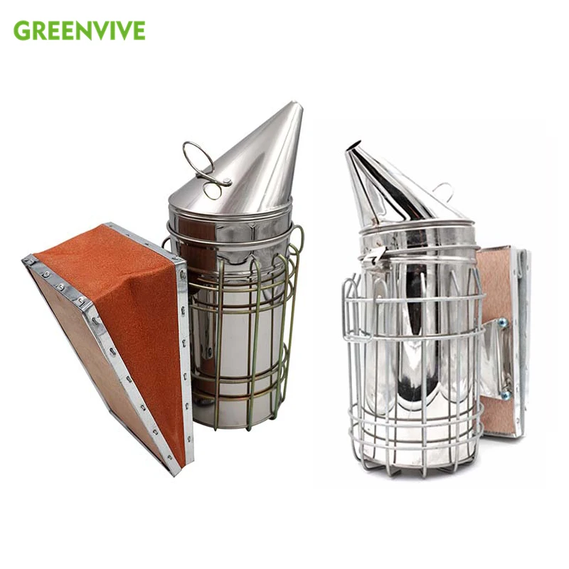 

1 Pc Stainless Steel Beekeeping Bee Smoker Manual Bee Smoke Transmitter Kit Beekeeper Apiculture Accessories