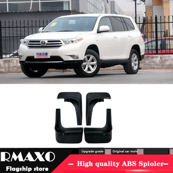 

For Toyota Highlander 2012-2014 Mudflaps Splash Guards Front With the color and rear Mud Flap Mudguards Fender Modified special