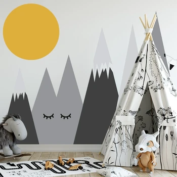 

55X100cm Wallpaper Sticker Japanese Style Home Living Room Decor Children Kids Room Wall Decoration Removable Wallpaper Stickers