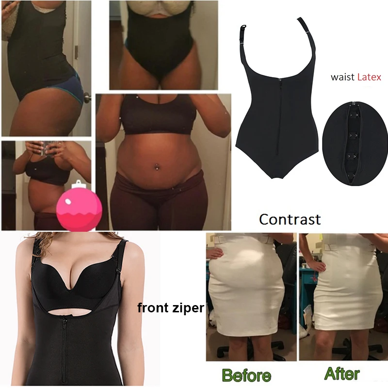 Shapewear Bodysuits Women Dress Underwear Rubber Latex Waist Trainer Bodysuit Butt Lifter Briefer Body Shapers Sexy Bridal Thong spanx underwear