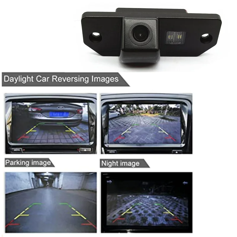 

Leemsp Waterproof HD Night Vision Car Rear View Camera Backup Reverse Parking Camera For Ford Focus 2 Sedan 2005-2011 C-Max