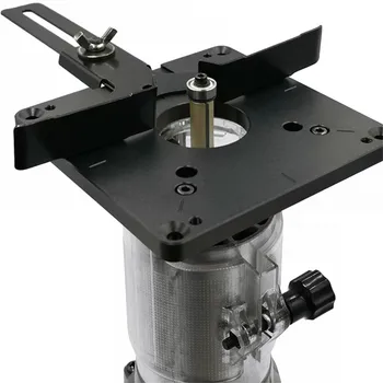 

New Router Table Insert Plate Universal Trimming Machine Flip Board Aluminum Alloy Mounting Base Plate for Woodworking ALI88