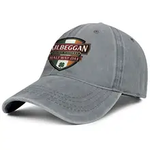 Мужская джинсовая кепка Kilbeggan-Irish-Whiskey-Half-Way-Day-Logo-Cool Регулируемая хлопковая бейсболка для вождения
