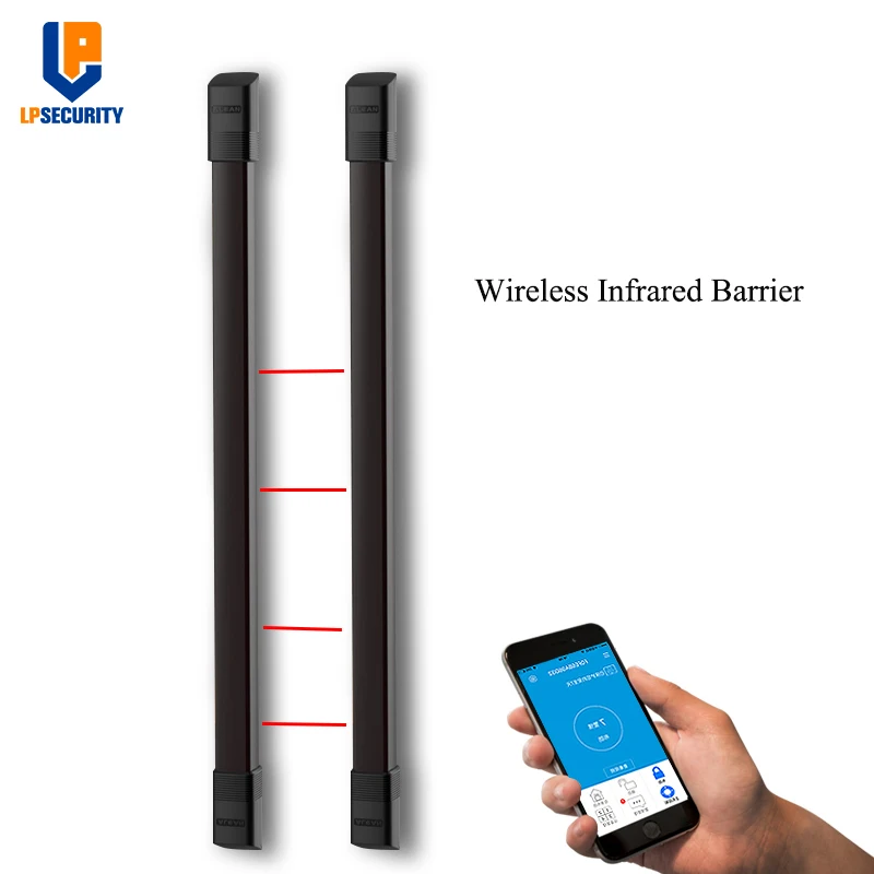 Capteur Infrarouge Actif Sans Fil 4 Faisceaux Ip66 Etanche 4 Faisceaux Sans Fil 433mhz Barriere Infrarouge Barriere Capteur De Faisceau Ir 10m Aliexpress