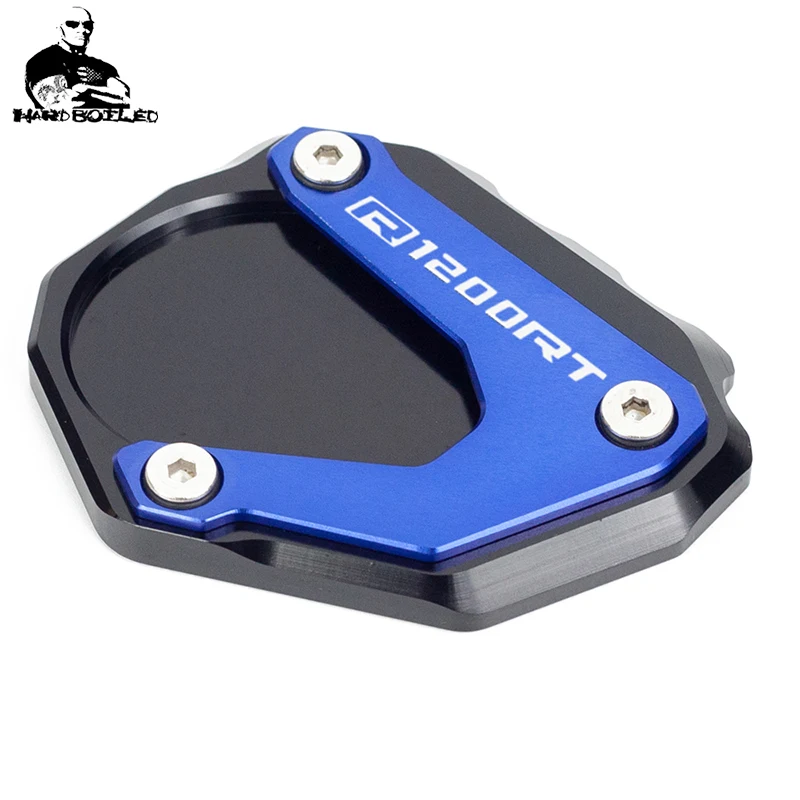 R1200 RRTRS Pad Side Stand Enlarger Plate Extension Foot For BMW R1200R 2006-2014 R1200RT 2004-2013 2012 R1200ST 2003-2007 (3)
