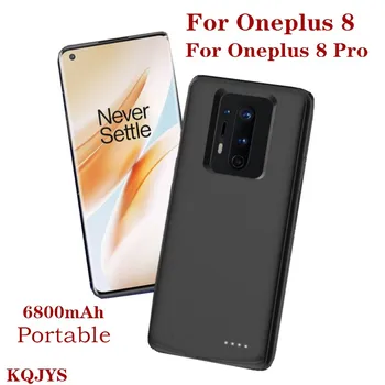 

KQJYS 6800mAh Portable Power Bank Charging Case for Oneplus 8 Battery Case Battery Charger Case for Oneplus 8 Pro Power Case